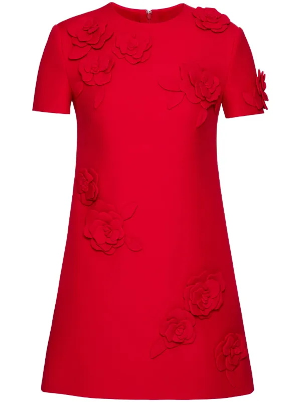 ワンピース Valentino Garavani Dresses VALENTINO GARAVANI Golden Wings brocade Jaquard mini dress