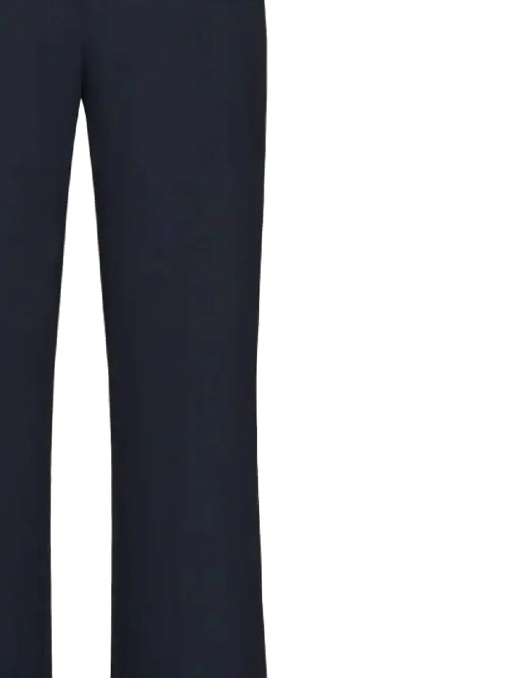 Valentino Garavani Cropped flared broek - Blauw