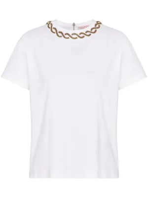 Valentino Garavani ヴァレンティノ ロゴ Tシャツ | ホワイト