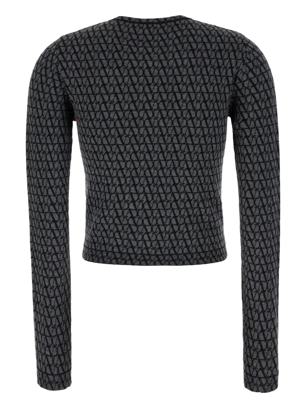 Valentino Garavani Geribbeld vest Grijs