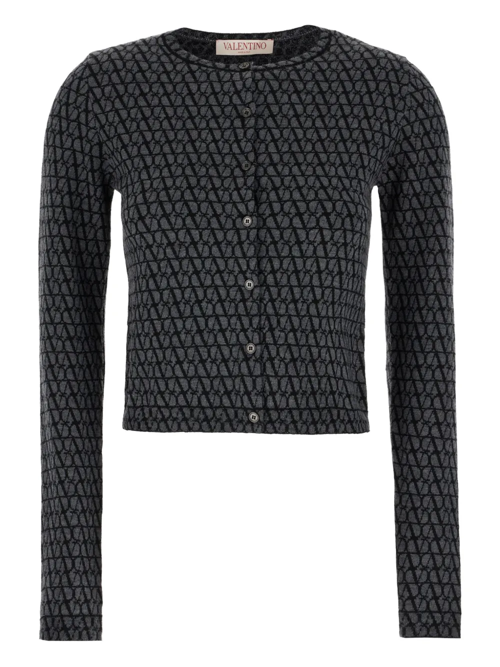 Valentino Garavani Geribbeld vest Grijs