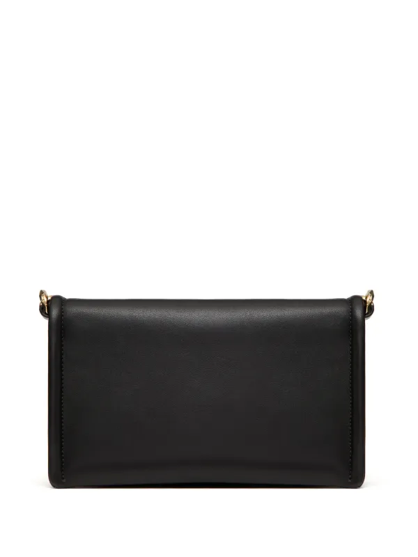 Valentino Garavani VLogo Chain Shoulder Bag | Black | FARFETCH