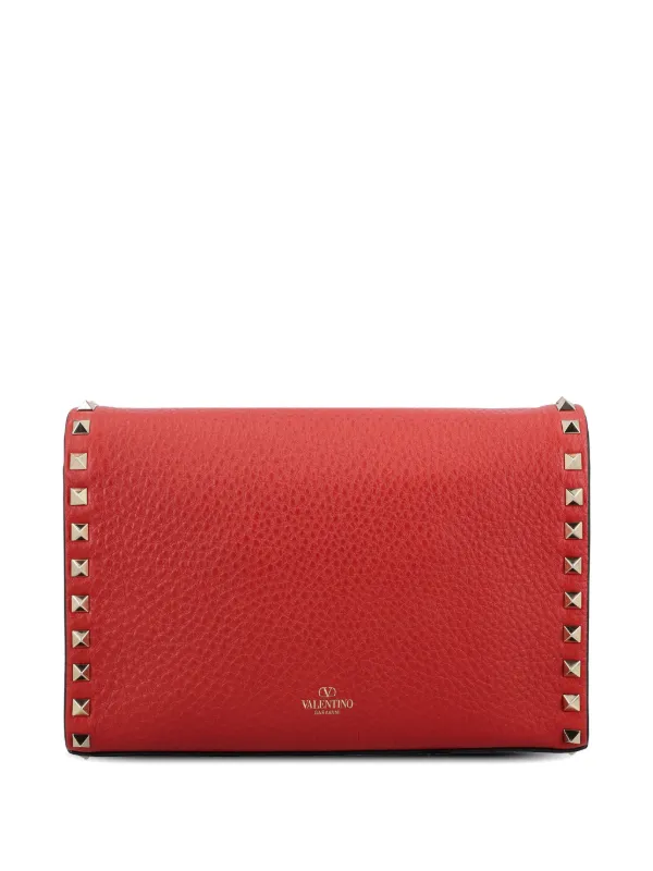Valentino Garavani ロックスタッズ ショルダーバッグ S | レッド
