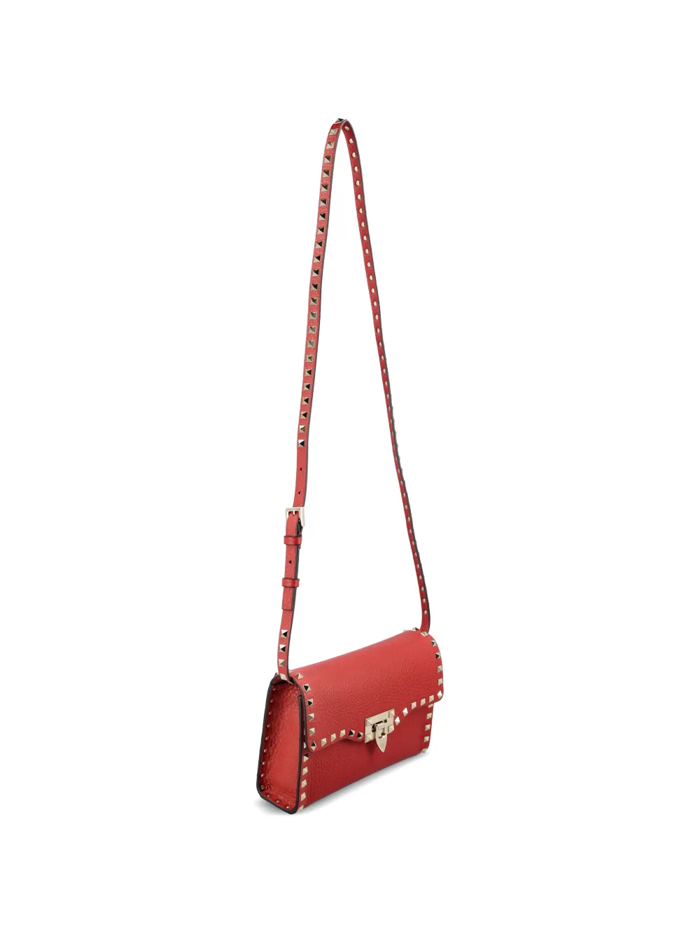 Valentino Garavani Small Rockstud Cross Body Bag | Red | FARFETCH
