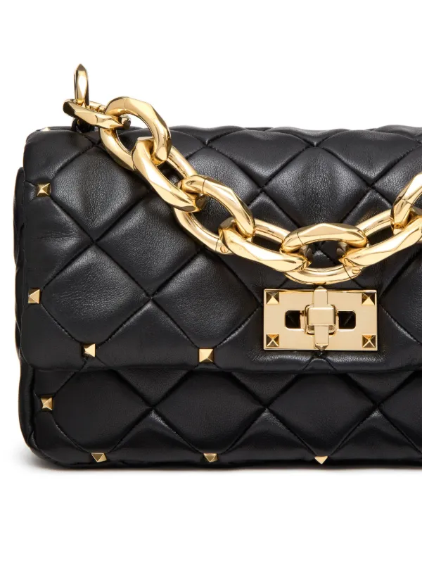 Black patent valentino bag deals