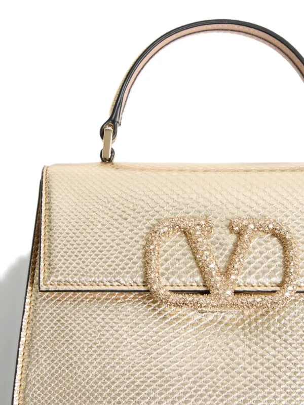 Valentino Garavani Vスリング ハンドバッグ S | ゴールドトーン