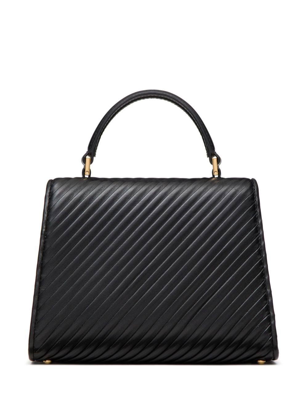 Shop Valentino Vlogo Signature Matelassé Tote Bag In Black