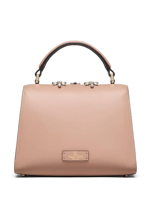 Valentino Garavani Vロゴ ハンドバッグ | ニュートラル