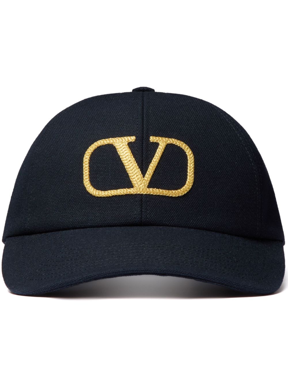 Valentino Garavani VLogo Signature embroidered baseball cap Blauw