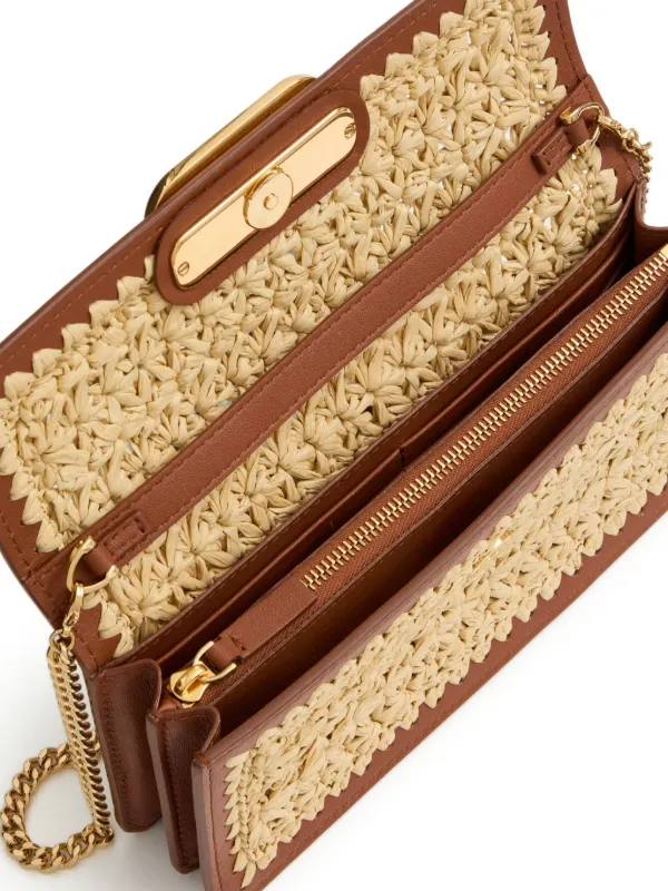 ☆Valentino☆セール☆Vロゴ ラフィア ハンドバッグ Vロゴ シグネチャー ラフィア ハンドバッグ for ウィメンズ