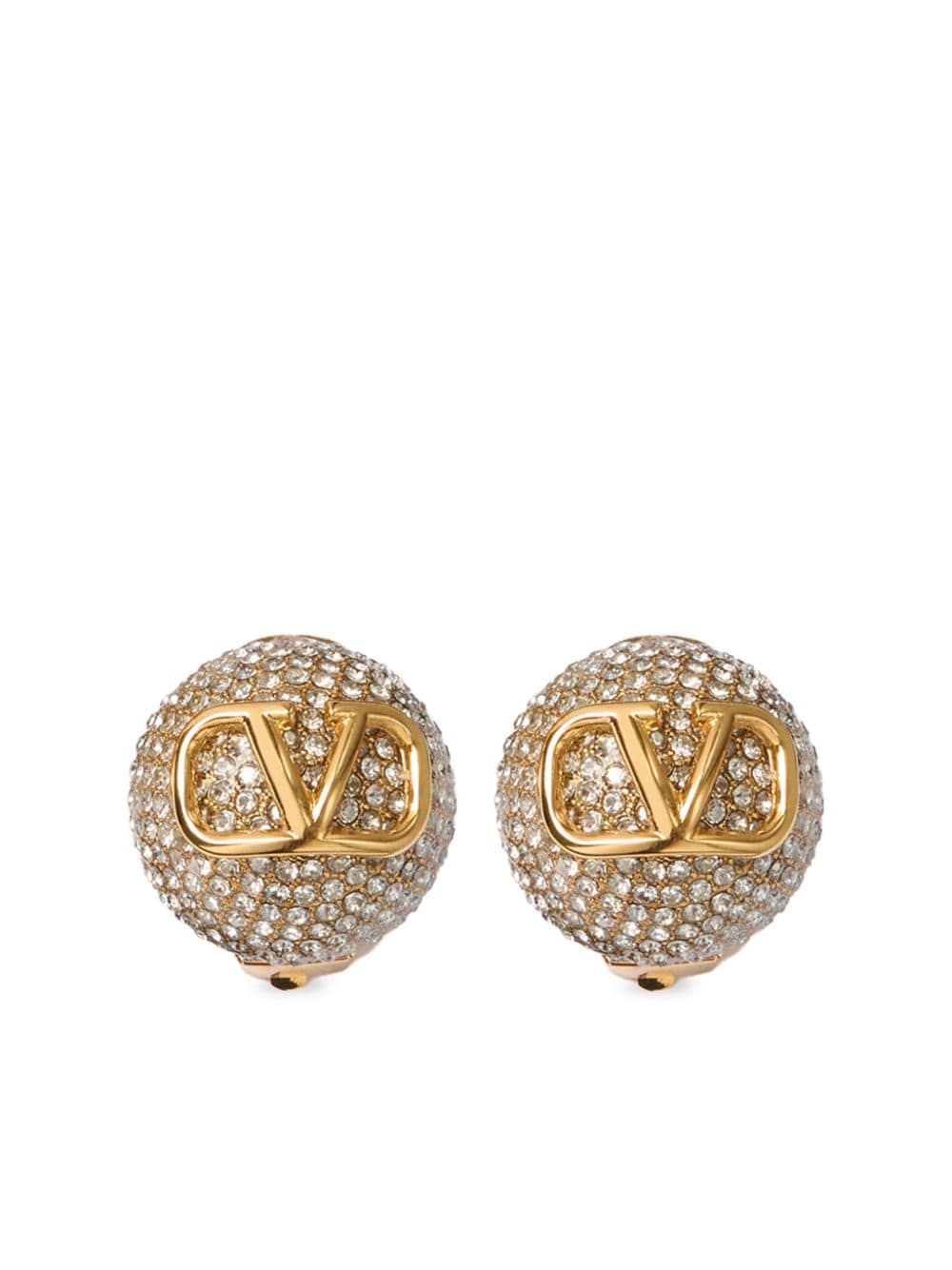 Valentino Garavani 18kt Gold Vlogo Signature Clip-on Earrings