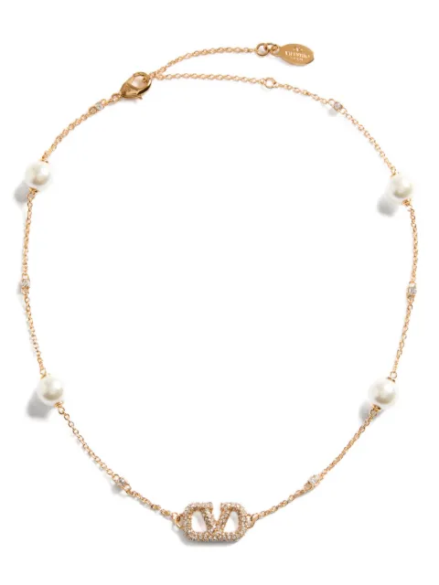 Valentino Garavani VLogo Signature pearl necklace