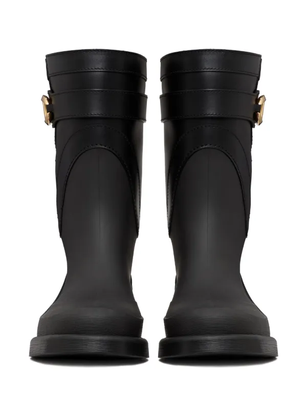 【V】VALENTINO 黒ブーツ ヴァレンティノ VALENTINO ブーツ ショートブーツ 靴 シューズ