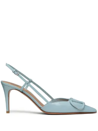 VALENTINO Vロゴ 80 スリングバック パンプス Valentino Garavani Vロゴ シグネチャー 80mm スリングバック