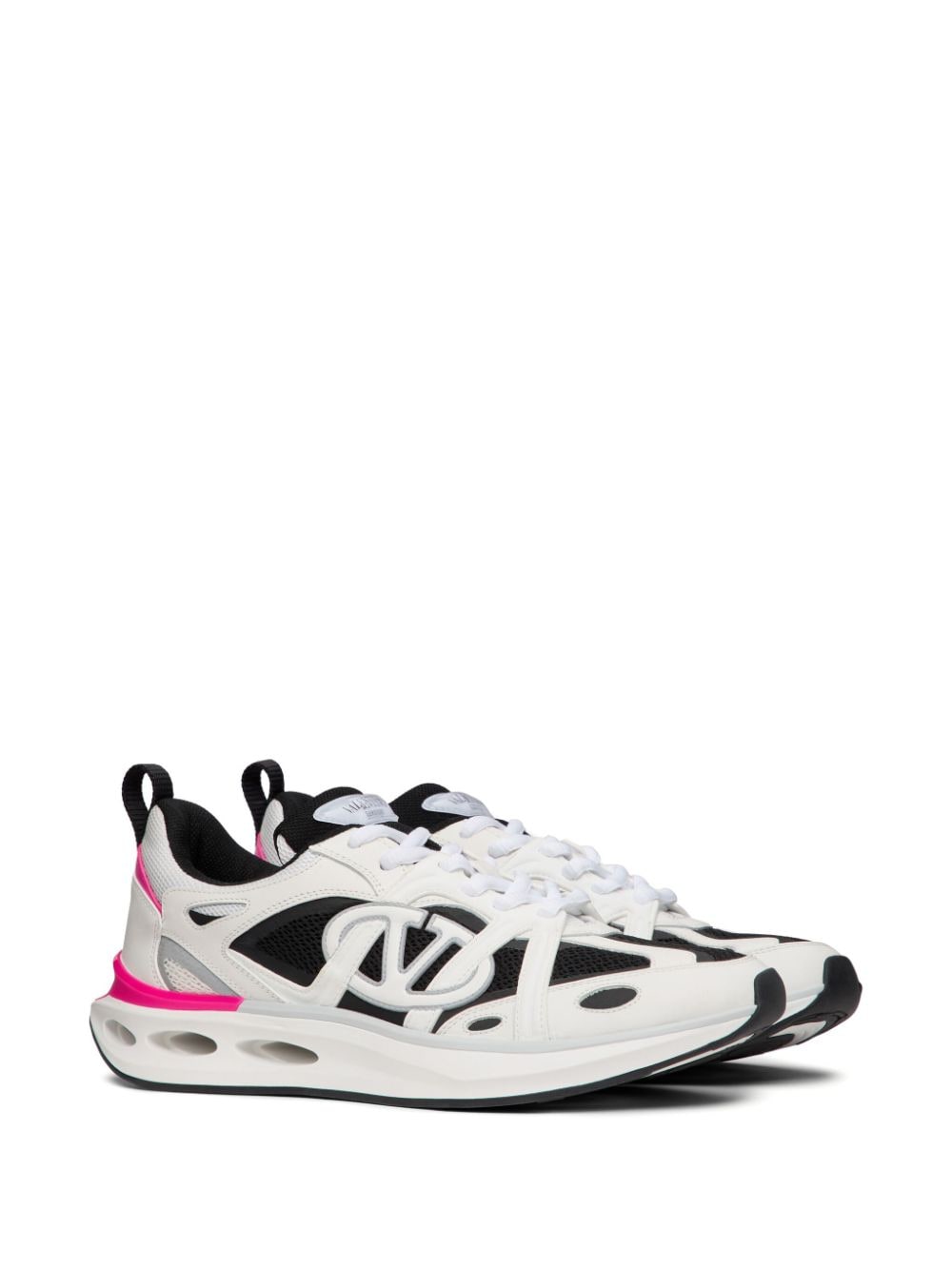 Valentino Garavani VLogo sneakers met vlakken - Wit