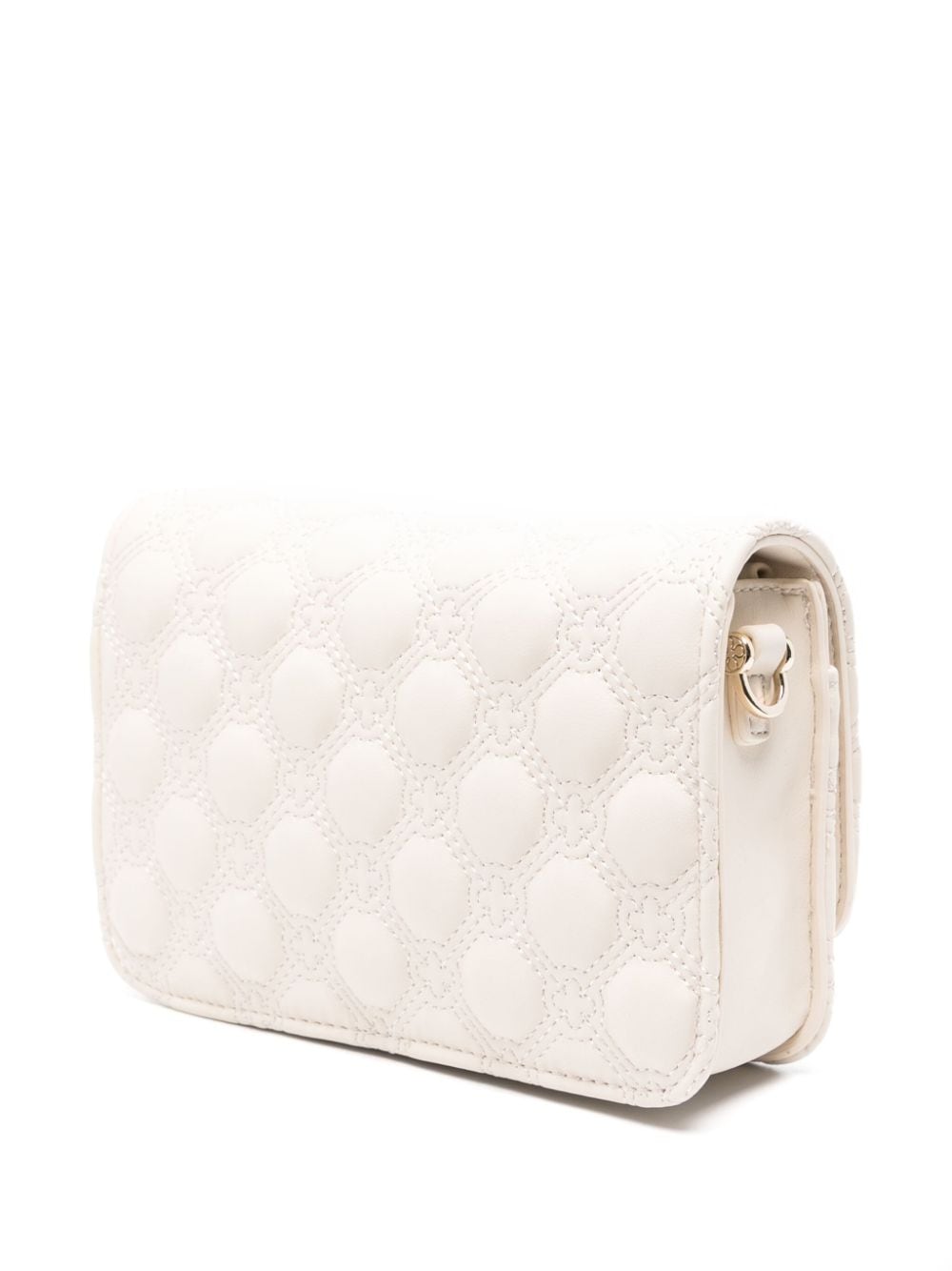 Shop V73 Eva Quilted Shoulder Bag In Neutrals