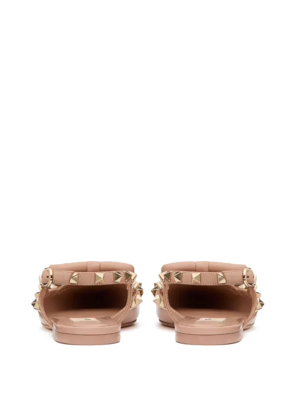 バレエシューズ VALENTINO GARAVANI SLINGBACK ROCKSTUD BALLET FLAT Valentino Garavani Rockstud slingback ballet flats