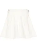 OUR LEGACY Object pleated mini skirt - Neutrals