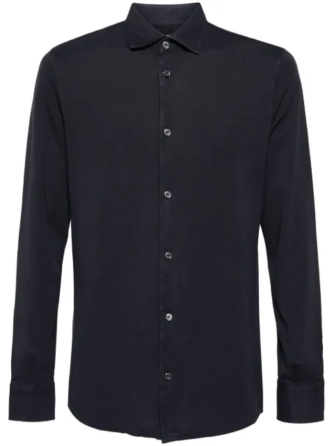 Fedeli piqué cotton shirt