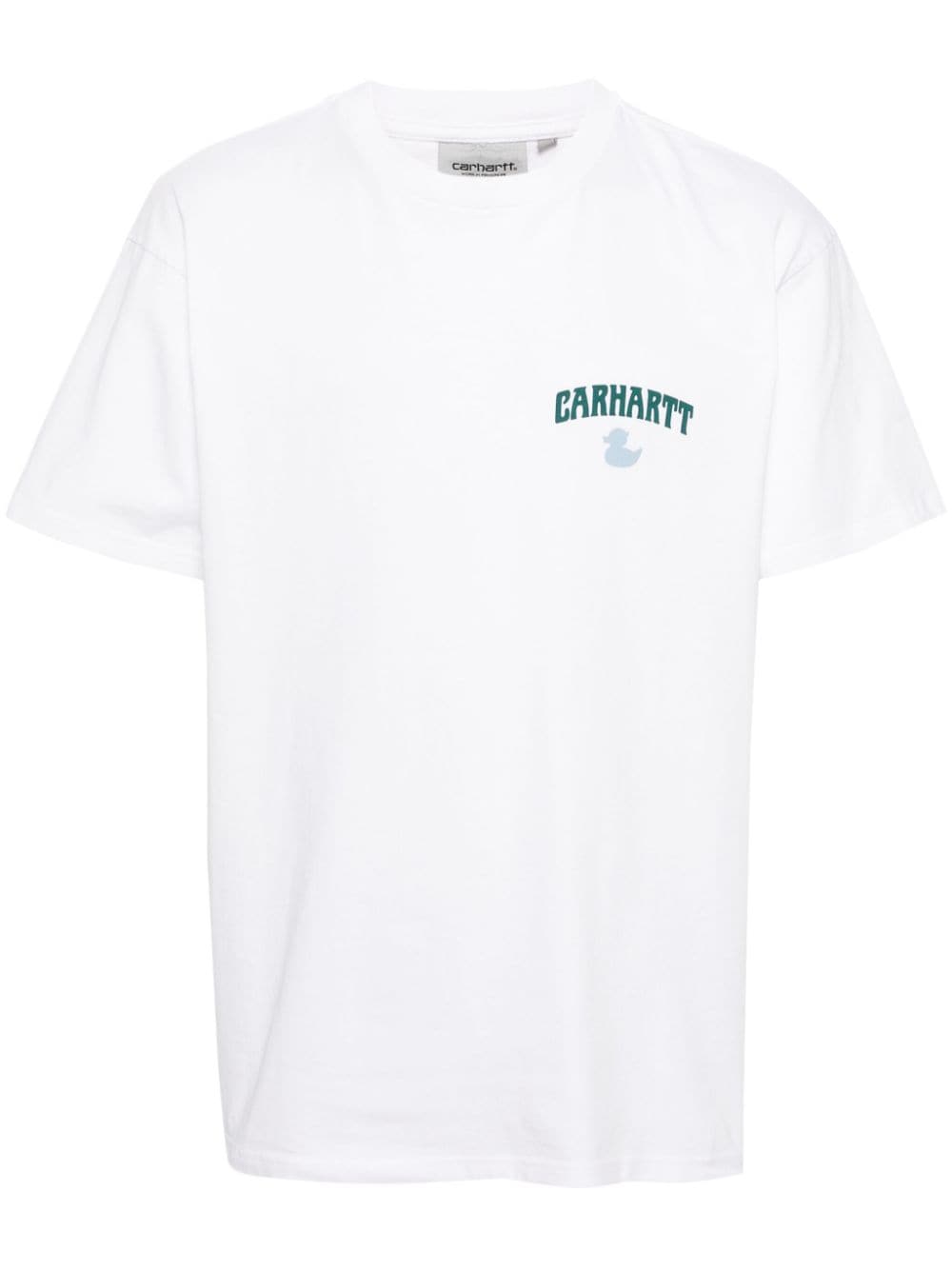 Carhartt WIP Katoenen T-shirt Wit
