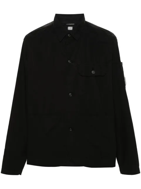 C.P. Company camisa con detalle Lens