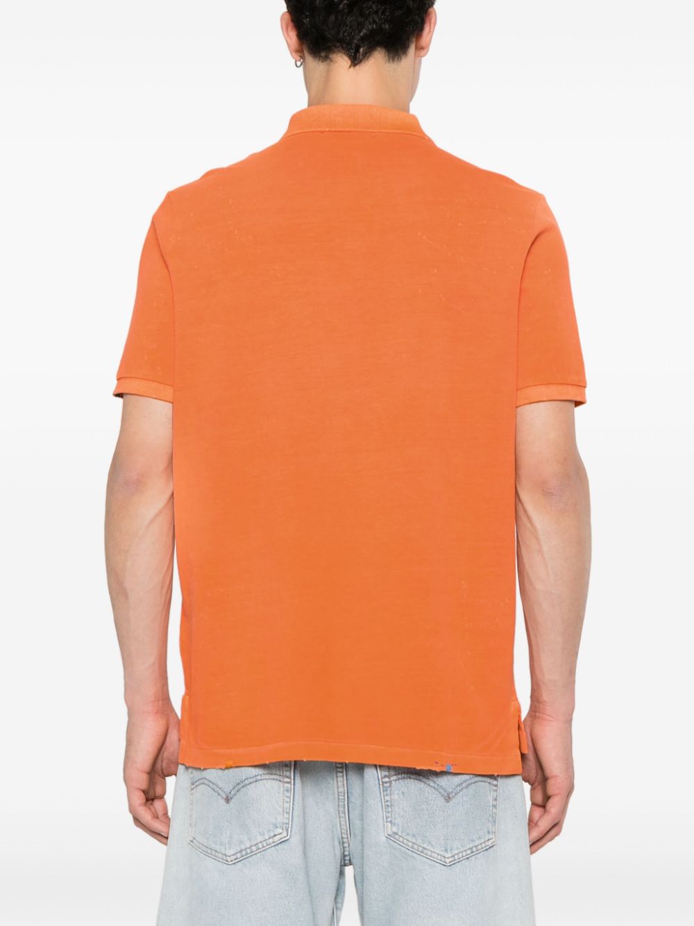 Polo Ralph Lauren Poloshirt met print Oranje