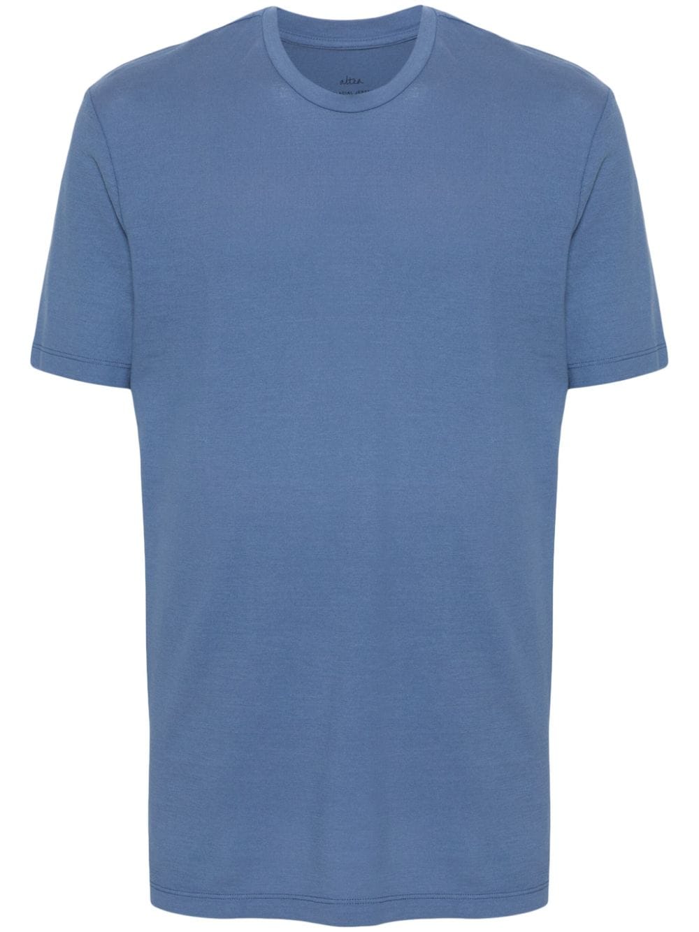 Altea Crew-neck Cotton T-shirt In Blue