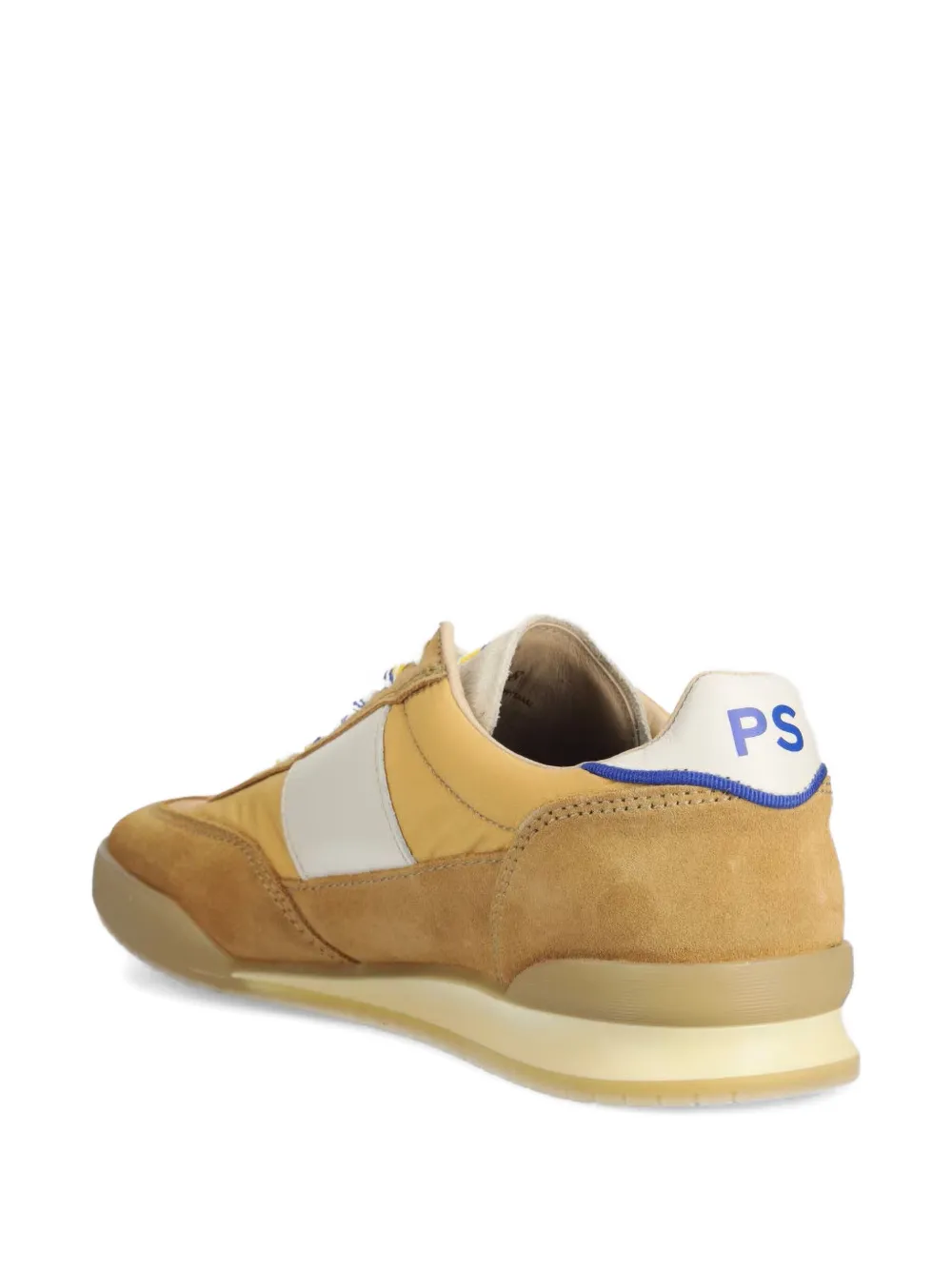 PS Paul Smith Sneakers met suède vlakken Beige
