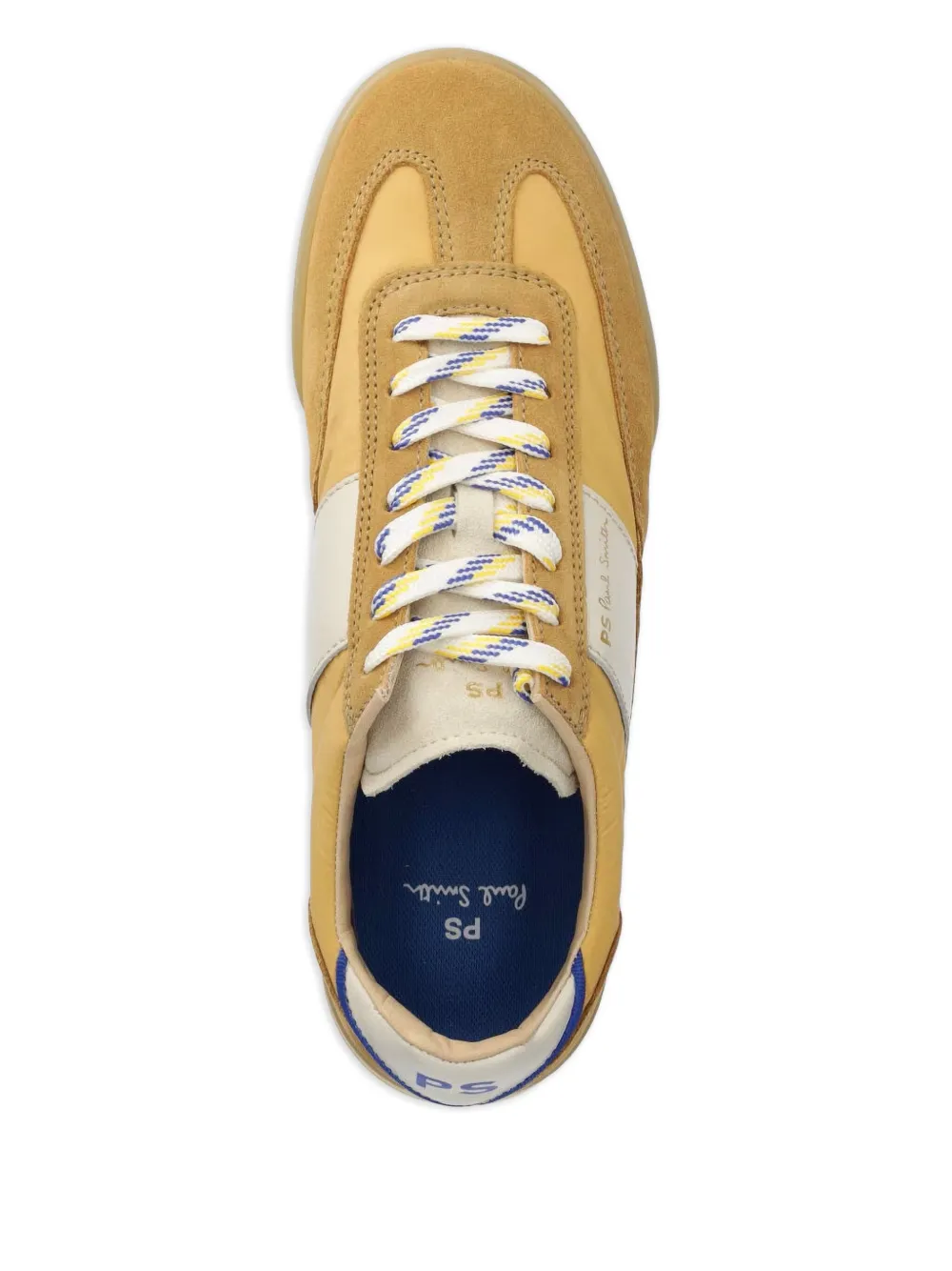 PS Paul Smith Sneakers met suède vlakken Beige