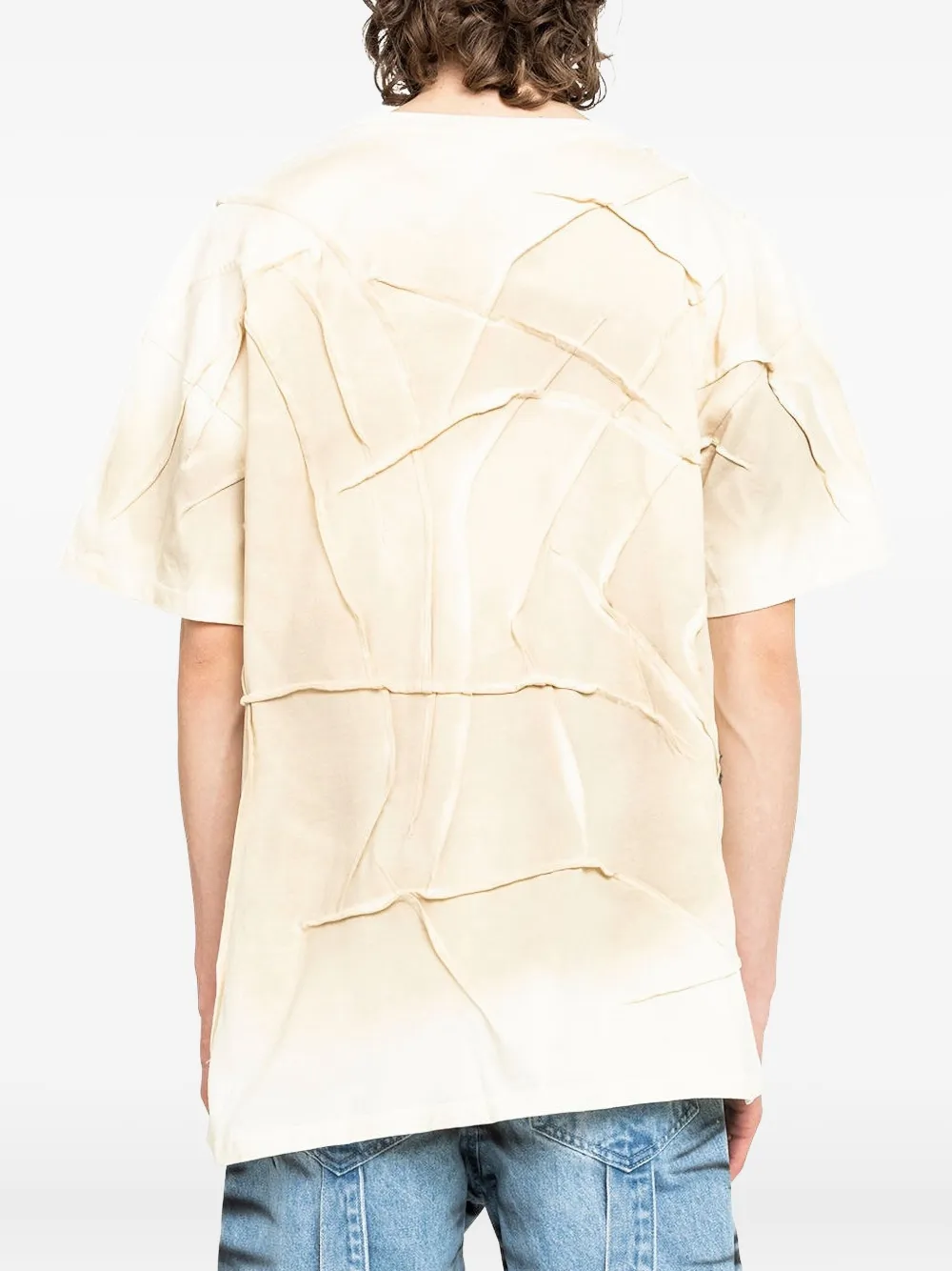 Who Decides War Stamp-print T-shirt In Neutral