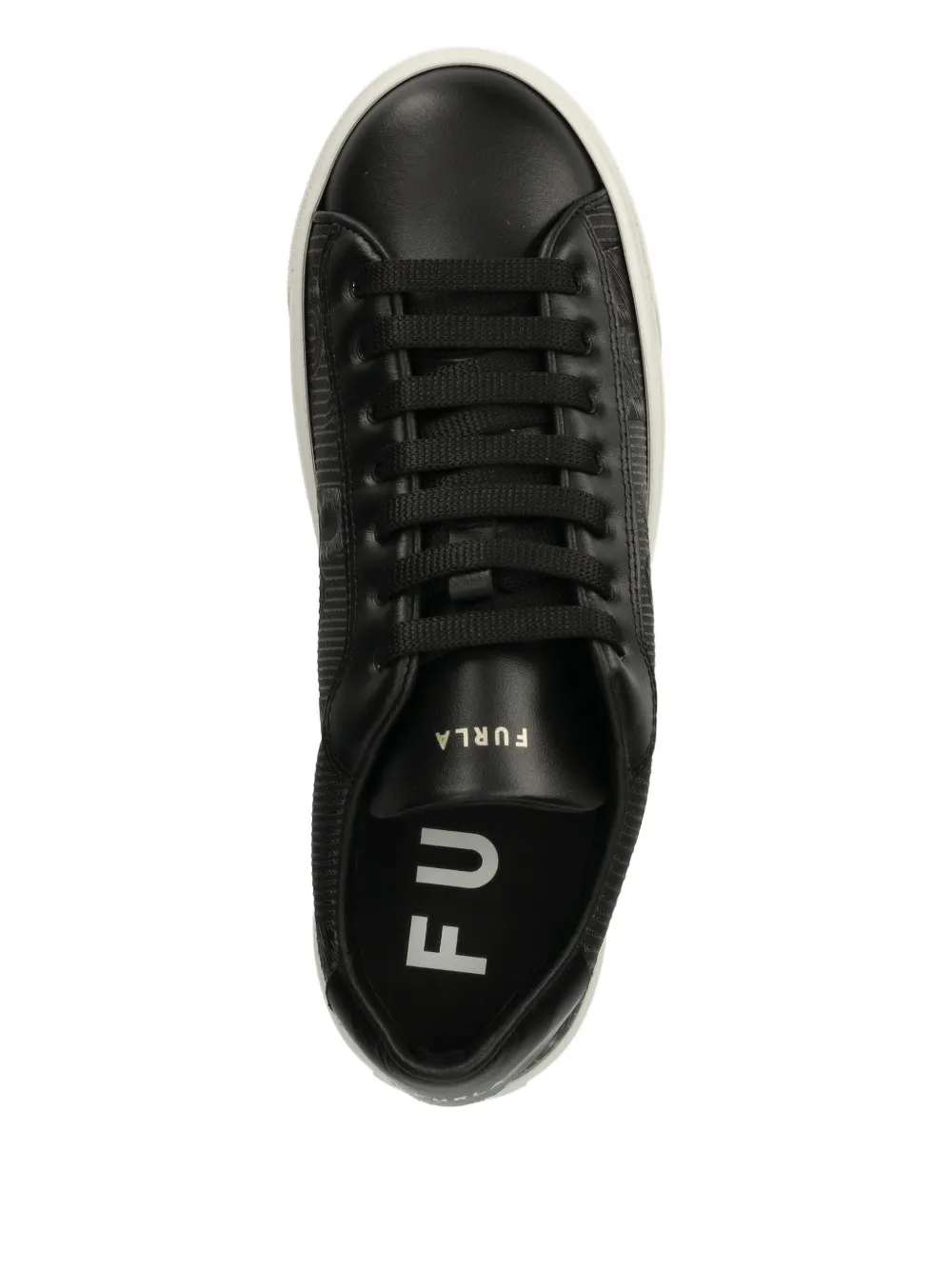 Furla Sneakers met reliëf Zwart