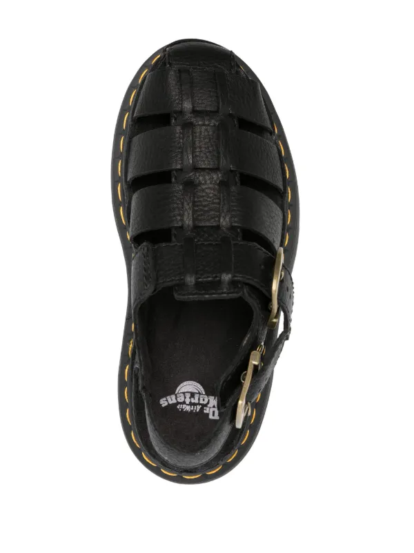 Dr. Martens Wrenlie ケージサンダル | ブラック | FARFETCH JP Dr. Martens Wrenlie ケージサンダル | ブラック | FARFETCH JP