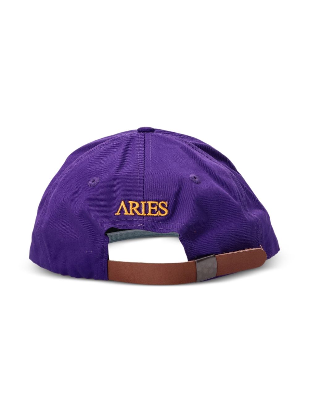 Shop Aries Column A Cap In Purple