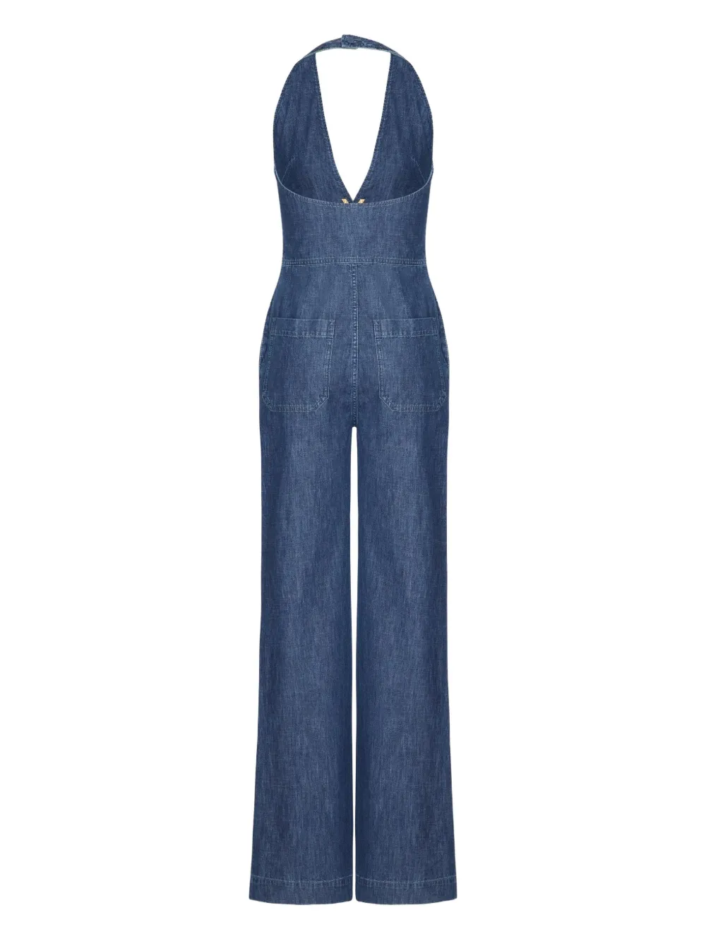 Valentino Garavani chambray denim jumpsuit | Full Length | Image 2