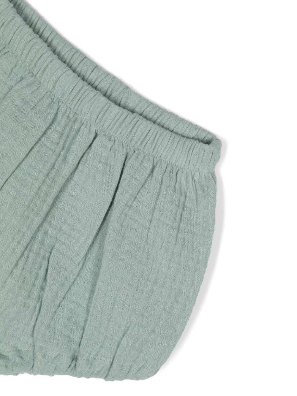TEDDY & MINOU Katoenen shorts met bloemenprint Groen