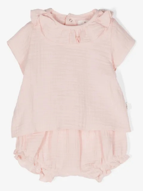 TEDDY & MINOU set de mameluco con volantes