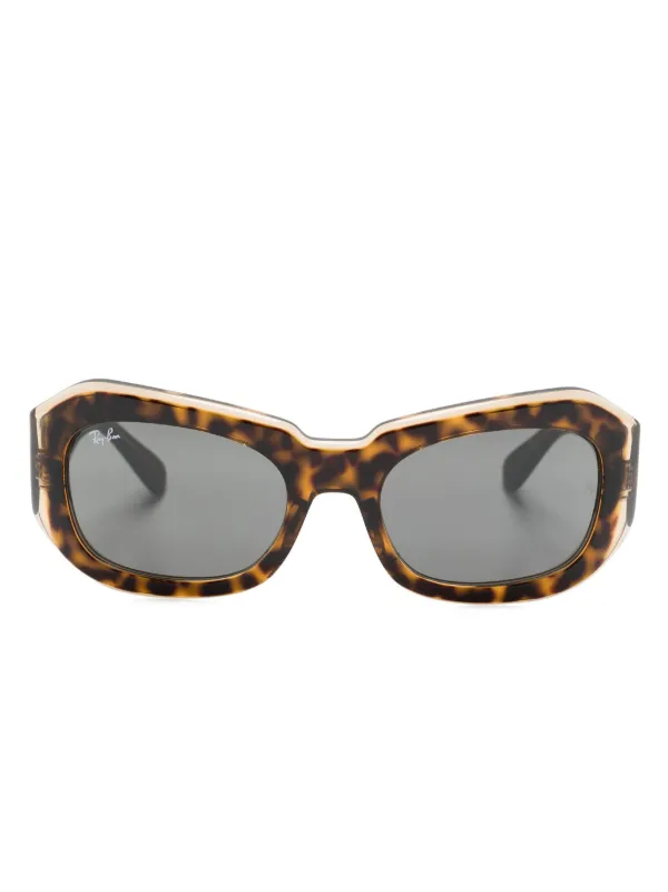 Ray-Ban トータスシェル ラウンドサングラス Ray-Ban