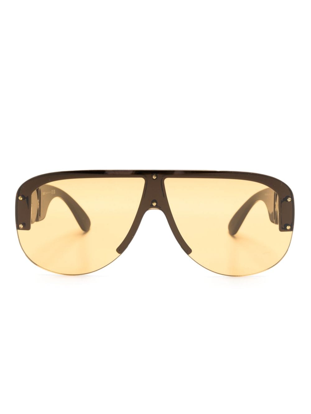 Versace Medusa Biggie Pilot-frame Sunglasses In Schwarz