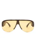 Versace Eyewear Medusa Biggie pilot-frame sunglasses - Black