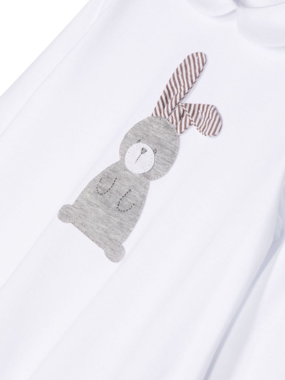 小兔图案棉连体衣