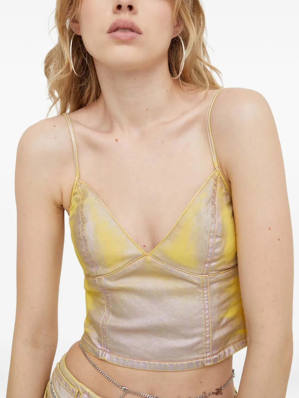 Diesel V-neck strap top | Vests & Tank Tops | Image 2