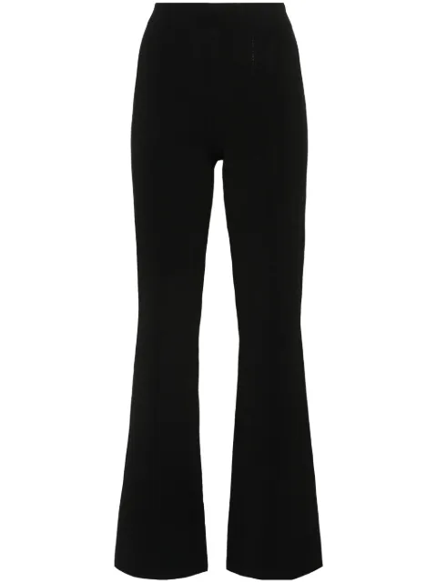 Ermanno Scervino exposed-seam detail flared trousers