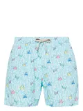 MC2 Saint Barth Comfort crab-print swim shorts - Blue