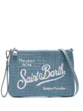 MC2 Saint Barth Parasienne woven crossbody bag - Blue