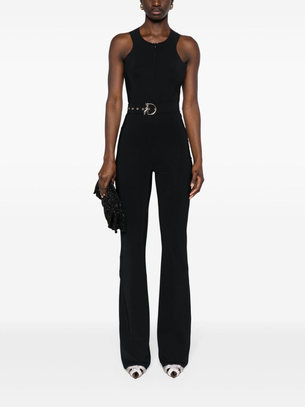 Image 2 of Patrizia Pepe belted reversible jumpsuit