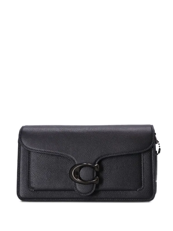Coach Tabby Leather Shoulder Bag Black FARFETCH IN