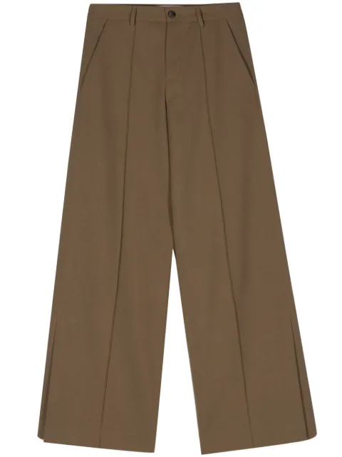 Société Anonyme Open Marl straight-leg trousers