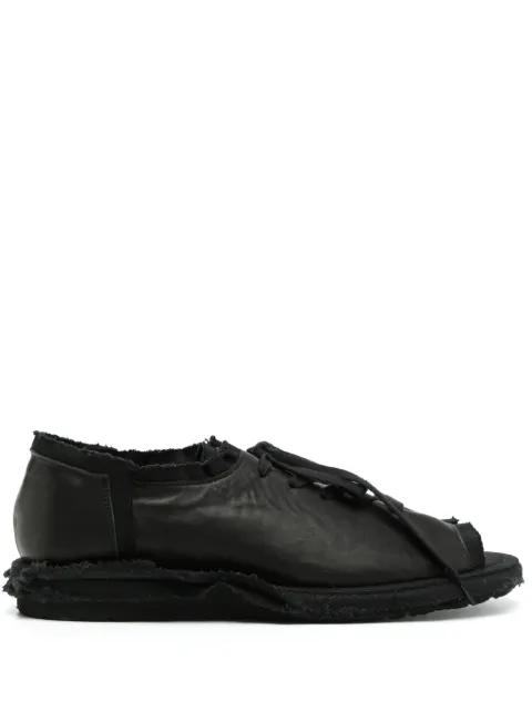 Yohji Yamamoto lace-up leather sandals