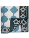 La DoubleJ Plaza linen tablecloth (180cm x 350cm) - Blue