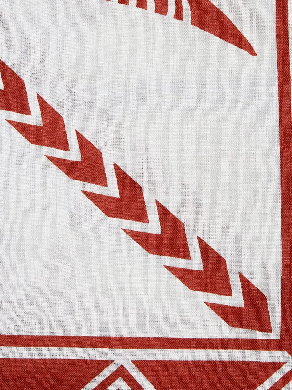 LA DOUBLEJ DATE PALMS LINEN TABLECLOTH (180CM X 350CM)